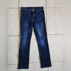 GAP Denim Classic Straight Leg Jeans Dark Wash Size 28 Regular